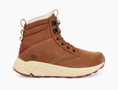 UGG Miwo Utility Weather Mens Boots Chestnut/ Brown - AU 735PB